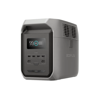 Station électrique portable EcoFlow DELTA 3, 1024 Wh de capacité, cellules LFP, 70% de charge en 30 min, extensible jusqu'à 5 kWh, générateur solaire pour camping, RV, l'alimentation de secours