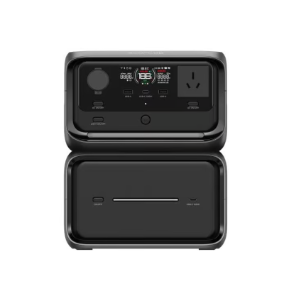 EcoFlow River 3 Max (River 3 Plus & EB300) Station d'alimentation Portable, Batterie LFP 572 Wh, Sortie 1200 W, UPS < 10 ms, Connexion sans Fil, générateur Solaire pour Camping et Camping-Car