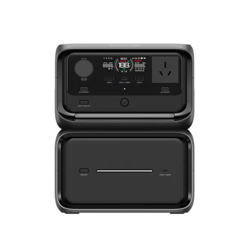 EcoFlow River 3 Max (River 3 Plus & EB300) Station d'alimentation Portable, Batterie LFP 572 Wh, Sortie 1200 W, UPS < 10 ms, Connexion sans Fil, générateur Solaire pour Camping et Camping-Car