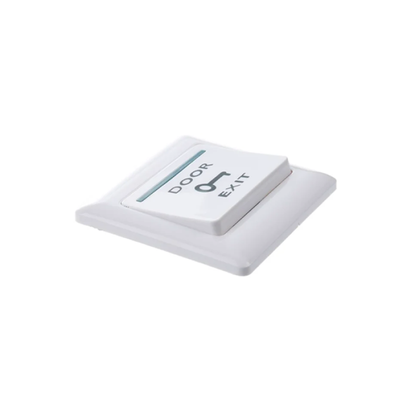 Bouton Poussoir Apparent - Blanc - Modèle K8 - Panneau de Bouton-Poussoir de Fermeture de Porte électrique