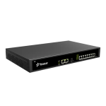 Yeastar S50 - Autocommutateur - Serveur VoIP - IPBX - pour 50 Utilisateurs, 25 Appels Simultanés, jusqu'à 8 Ports Analogiques, 8 Ports BRI, 4 Ports GSM, 50 Trunks VoIP, (Modules vendus séparément)