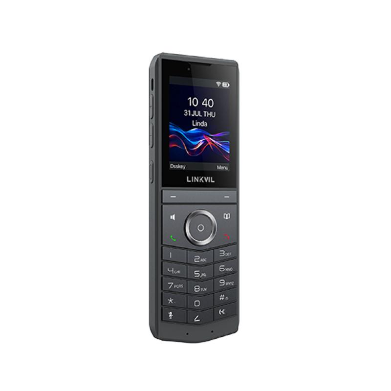 Fanvil W620W - 8 comptes SIP - Ecran couleur 2.4 - Wi-Fi 6 bi-bande - Bluetooth 5.0 - Bouton push-to-talk - Anti-chute jusqu'à 1.8 m