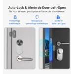 EZVIZ DL01 PRO Kit Smart Lock (DL01 PRO, DL01CP Keypad, A3-200 Gateway) avec Clavier Multifonctionnel et A3 Passerelle Domestique, Serrure Connectée fonction Bluetooth accès à distance, Serrure Smart Lock accès sans Clé pour Maison Connectée