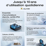 EcoFlow River 3 Max (River 3 Plus & EB300) Station d'alimentation Portable, Batterie LFP 572 Wh, Sortie 1200 W, UPS < 10 ms, Connexion sans Fil, générateur Solaire pour Camping et Camping-Car