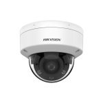 HIKVISION DS-2CE50DF3T-VPLSZE - Caméras de surveillance Analogique - Caméra dôme varifocale hybride intelligente Light ColorVu 2 MP - Audio de haute qualité avec audio sur câble coaxial, micro intégré