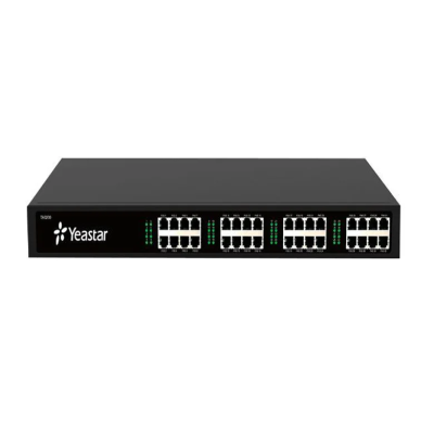 Yeastar TA3200 - Passerelle Analogique VoIP - 32 Ports FXS - Adaptateur téléphonique analogique avec 32 ports FXS, pour convertir la ligne analogique en réseau IP