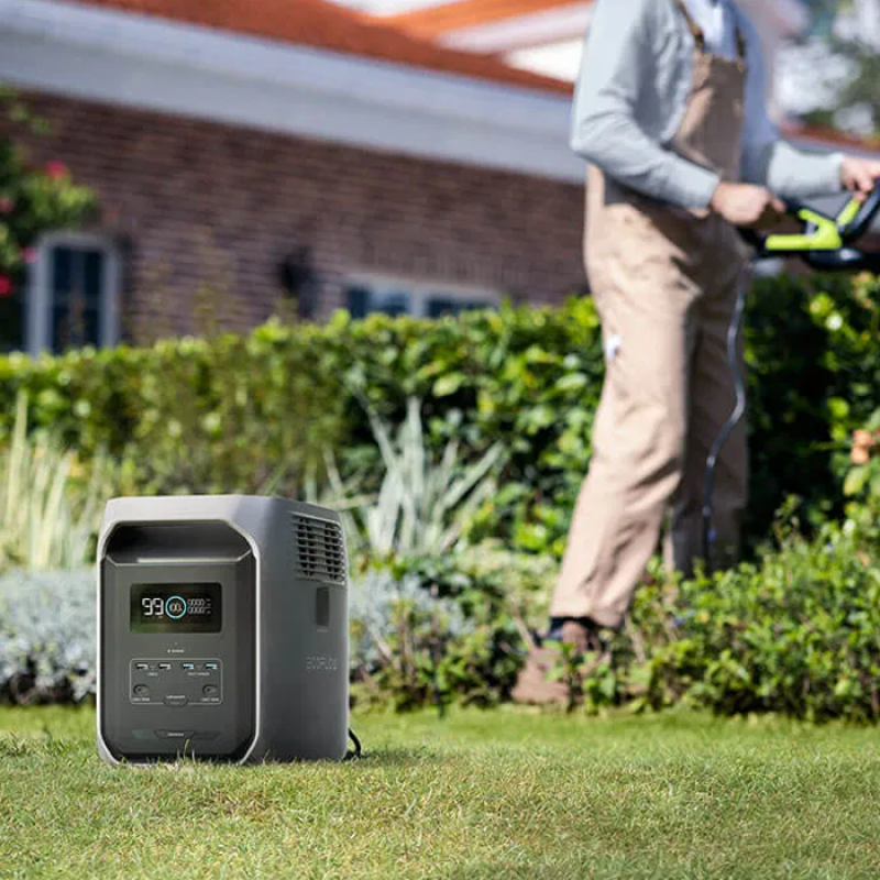 Station électrique portable EcoFlow DELTA 3, 1024 Wh de capacité, cellules LFP, 70% de charge en 30 min, extensible jusqu'à 5 kWh, générateur solaire pour camping, RV, l'alimentation de secours