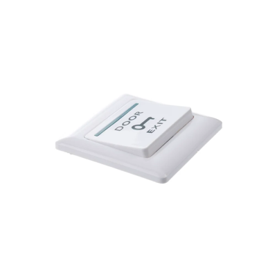 Bouton Poussoir Apparent - Blanc - Modèle K8 - Panneau de Bouton-Poussoir de Fermeture de Porte électrique