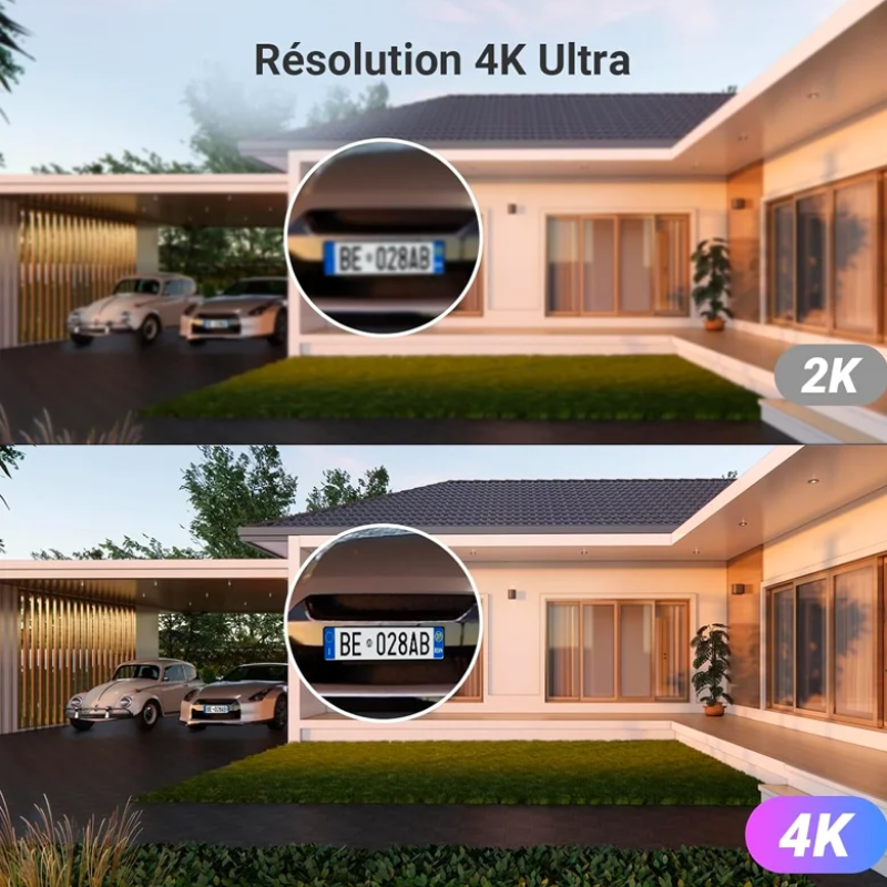 EZVIZ HP7 Pro 4K Visiophone Connecté Interphone Vidéo, 8 Pouces Moniteur Tactile, Reconnaissance Paume/Visage, Unlock à Distance, 2 Fils, Détection Humaine, Option RFID, Étanche, WiFi bi-Bande