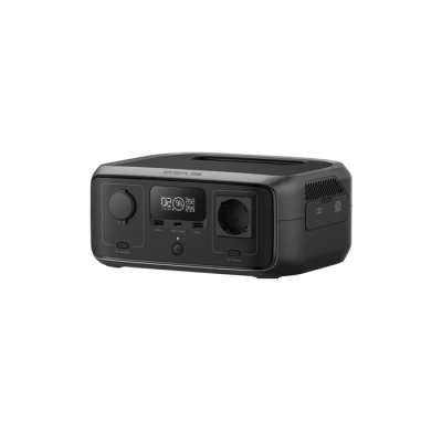 EcoFlow Station électrique portable RIVER 3, 245 Wh de capacité, 600W de puissance de sortie, durée de fonctionnement double avec technologie GaN, pour l'extérieur, camping et RV