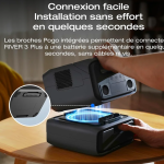 EcoFlow River 3 Max (River 3 Plus & EB300) Station d'alimentation Portable, Batterie LFP 572 Wh, Sortie 1200 W, UPS < 10 ms, Connexion sans Fil, générateur Solaire pour Camping et Camping-Car