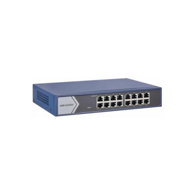 HIKVISION DS-3E0516R-O -Switch Commutateur -16 ports Gigabit Norme IEEE 802.3at/af Normes IEEE 802.3, IEEE 802.3u et IEEE 802.3x Accès au réseau Gigabit Transfert à vitesse filaire Commutation de stockage