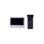 HIKVISION DS-KIS213-Interphone vidéo Qualité vidéo HD TVI Écran LCD de 7 pouces Plug & Play Résistant à l'eau et à la poussière (IP65)