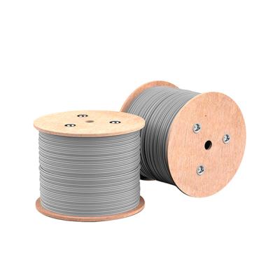 Cable reseau BOFFAC CAT6A FTP outdoor (extérieur) CCA - 500m Gris