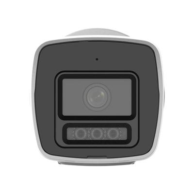 Hikvision DS-2CD1047G3-LIU (2.8mm) - Caméra IP Tube 4MP ColorVu & Smart Hybrid Light 30m - WDR 120dB - Microphone Intégré - Port MicroSD 512Go - PoE IP67 - Vidéosurveillance Pro