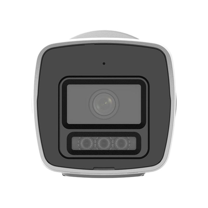 Hikvision DS-2CD1047G3H-LIU (2.8mm) - Caméra IP Tube 4MP ColorVu & Smart Hybrid Light 30m - Série H High-Frame - WDR 120dB - Micro Intégré - MicroSD 512Go - PoE IP67 - Vidéosurveillance Pro