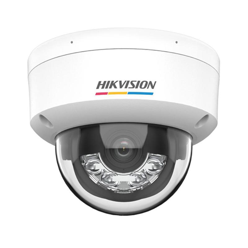Hikvision DS-2CD1167G3-LIU (2.8mm) - Caméra IP Dôme 6MP ColorVu & Smart Hybrid Light 30m - Microphone Intégré - Port MicroSD 512Go - PoE IP67 Anti-Vandale IK08 - Vidéosurveillance Pro