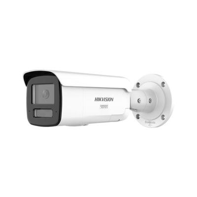 Hikvision DS-2CD2T87G3-LIS2UY/SRB (2.8mm) - Caméra IP Tube 4K 8MP - ColorVu & Smart Hybrid Light 60m - Double Micro, Alarme E/S - Étanchéité IP67 & Anti-Corrosion NEMA 4X - Idéale pour Environnement Côtier, Portuaire et Industriel