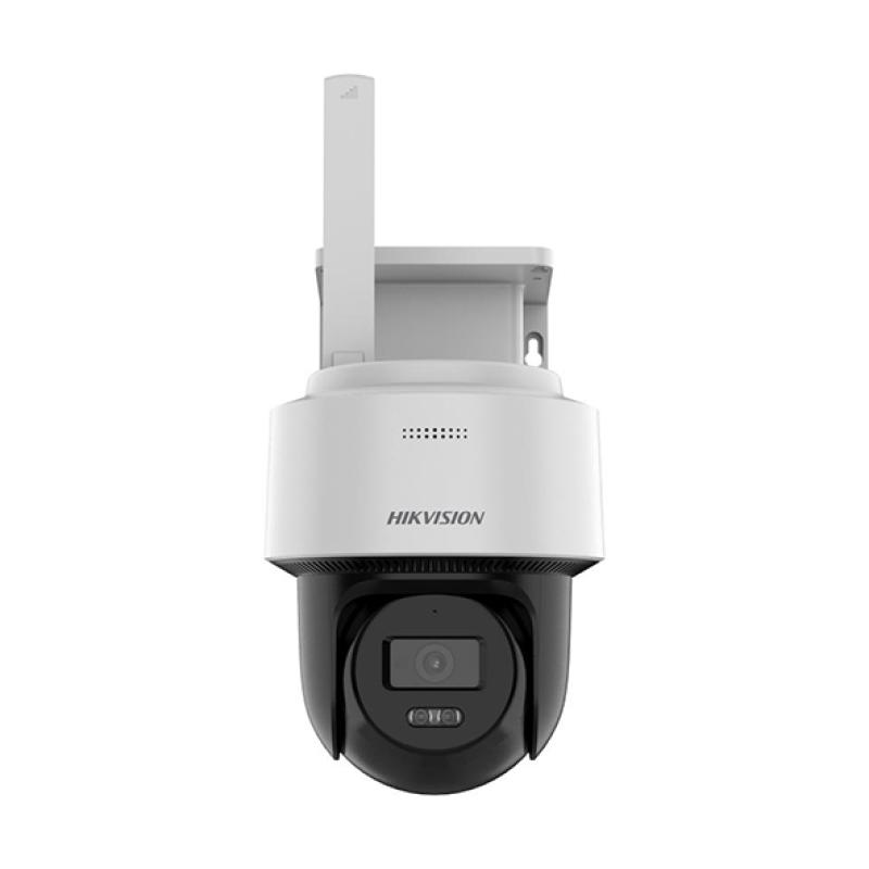 Hikvision DS-2CFSP4/4G 2.8mm 4MP - Caméra 4G LTE Autonome - Batterie Rechargeable & Panneau Solaire - Détection PIR & IA Humains - Vision Nocturne IR & Couleur - Audio Bidirectionnel - Étanche IP67 - Vidéosurveillance Pro
