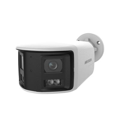 Hikvision DS-2CFW06-P 2.8mm 6MP (3K) - Caméra IP WiFi Panoramique 180° Extérieure - Smart Hybrid Light IR & Couleur - IA Détection Humains & Véhicules - Audio Bidirectionnel - Étanche IP67 - Vidéosurveillance Pro