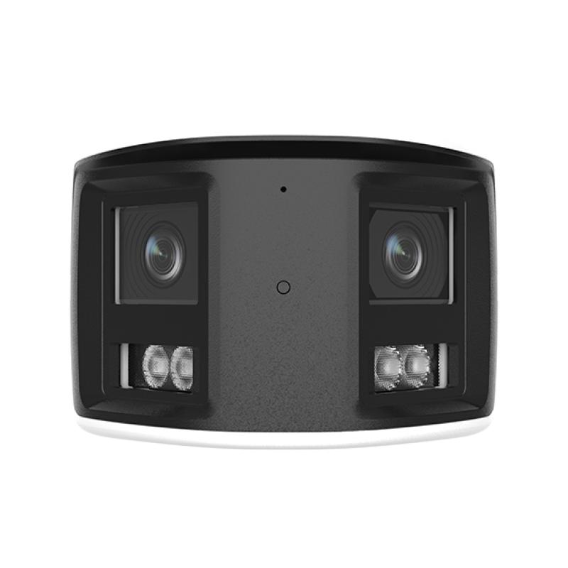 Hikvision DS-2CFW06-P 2.8mm 6MP (3K) - Caméra IP WiFi Panoramique 180° Extérieure - Smart Hybrid Light IR & Couleur - IA Détection Humains & Véhicules - Audio Bidirectionnel - Étanche IP67 - Vidéosurveillance Pro
