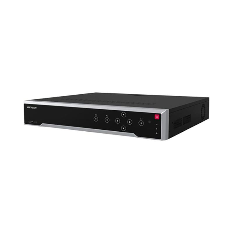 Hikvision DS-7732NI-M4 - NVR 32 Canaux 8K H.265+ - Sortie HDMI 8K - 4 Emplacements SATA (Jusqu'à 64To) - Dual LAN Gigabit - Alarme 16/4 - Support AcuSense & LPR - Vidéosurveillance Pro