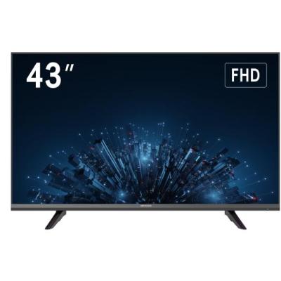 Hikvision DS-D5043F3-1V0S - Moniteur LED 43 Pouces Full HD 1080p Usages 24/7 (HDMI / VGA + Haut-Parleurs Intégrés 2x5W) - Écran de Contrôle & Vidéosurveillance Pro - Fixation VESA