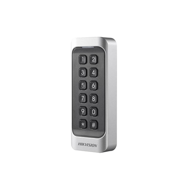 Hikvision DS-K1107AEK - Lecteur d'Accès avec Clavier - Cartes EM / ID 125kHz - RS-485 & Wiegand (W26/W34) - IP65 Extérieur Étanche - Contrôle d'Accès Pro