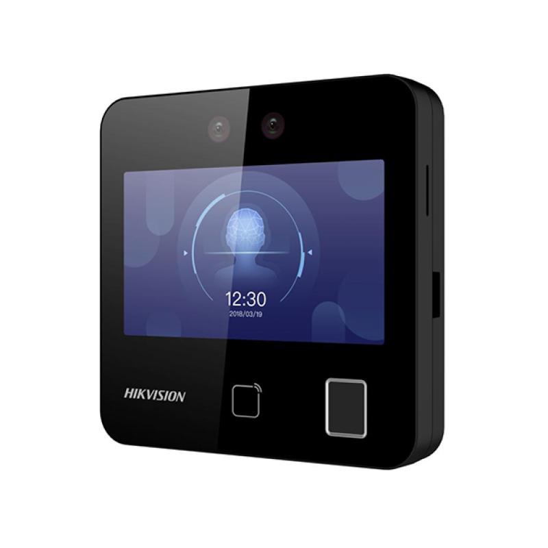 Hikvision DS-K1T343MFWX - Terminal Reconnaissance Faciale & Cartes Mifare 13.56MHz - Wi-Fi & TCP/IP - Écran Tactile 4.3 pouces - 1500 Visages / 3k Cartes - Contrôle d'Accès & Pointage Pro