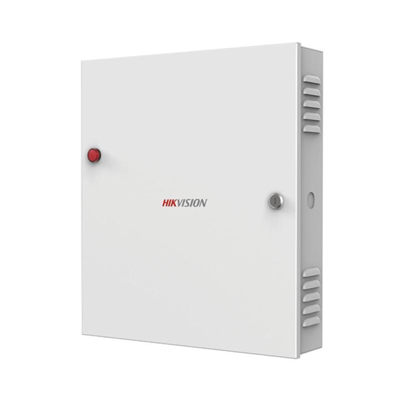 Hikvision DS-K2604-G - Contrôleur d'Accès IP 4 Portes - TCP/IP & RS-485 - 100k Cartes & 300k Événements - 4 Lecteurs Wiegand & 8 RS-485 - Anti-Passback - Coffret Métal - Contrôle d'Accès Pro