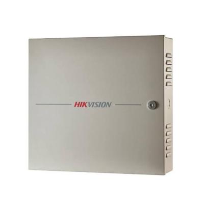 Hikvision DS-K2602T - Contrôleur d'Accès IP 2 Portes - TCP/IP & RS-485 - 100k Cartes & 300k Événements - 4 Lecteurs Wiegand & 4 RS-485 - Anti-Passback - Coffret Métal avec Alimentation - Contrôle d'Accès Pro