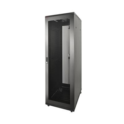 Hikvision DS-XS8042-E/DW - Baie Serveur 19 pouces 42U (800x1000x2050mm) - Portes Perforées Mesh - Charge 1000kg - Roulettes & Pieds - Armoire Informatique & Réseau Pro