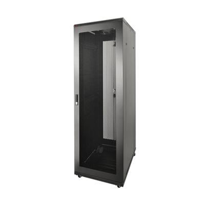 Hikvision DS-XS8242-E/DW - Baie Serveur 19 pouces 42U Profonde (800x1200x2050mm) - Portes Perforées Mesh - Charge 1000kg - Roulettes & Pieds - Armoire Informatique & Data Center