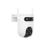 EZVIZ CS-H9c 4G 5MP+5MP (3K) - Caméra Extérieure Double Objectif 4G LTE & WiFi - Objectif Fixe & Motorisé 360° - Vision Nocturne Couleur - IA Suivi Humains & Véhicules - Sirène & Audio - Vidéosurveillance Pro