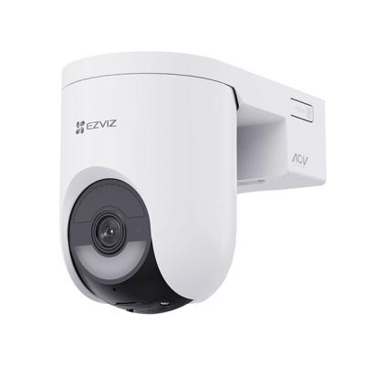 EZVIZ HB8c 4MP (2K+) - Caméra Extérieure Motorisée 360° Batterie 5200mAh Dual Connectivité WiFi & 4G - Vision Nocturne Couleur - IA Suivi Humains & Auto-Tracking - Sirène & Audio - Étanche IP65 - Vidéosurveillance Pro