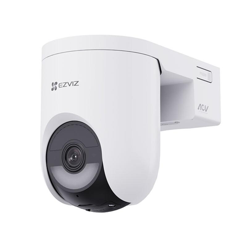 EZVIZ HB8c 4MP (2K+) - Caméra Extérieure Motorisée 360° Batterie 5200mAh Dual Connectivité WiFi & 4G - Vision Nocturne Couleur - IA Suivi Humains & Auto-Tracking - Sirène & Audio - Étanche IP65 - Vidéosurveillance Pro