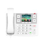Téléphone IP Fanvil X305 Senior - Grandes Touches & Écran Couleur 3.5" - Wi-Fi Dual Band & PoE - Compatible Bouton Urgence 433MHz - 2 Lignes SIP & Audio HD - Idéal Maison de Retraite, Hôpital et EHPAD - Noir
