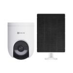 EZVIZ HB8c/SP 4MP (2K+) - Caméra Extérieure Motorisée 360° Batterie 5200mAh WiFi & 4G + Panneau Solaire - Vision Nocturne Couleur - IA Suivi Humains & Auto-Tracking - Sirène & Audio - Étanche IP65 - Vidéosurveillance Pro