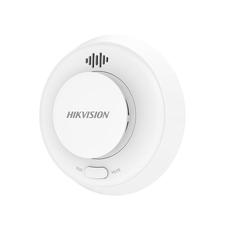 Hikvision HF-SG3-WF/R8 - Détecteur de Fumée Photoélectrique Connecté (Wi-Fi & Radio 868MHz Interconnectable) - Passerelle Cloud Hik-Connect - Alarme 85dB - Bouton Test & Silence - Sécurité Incendie Pro