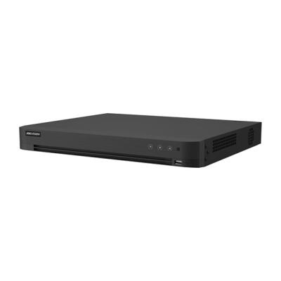 Hikvision iDS-7208HTHI-M2/XT - DVR AcuSense 8 Canaux 4K (8MP) - HDMI 8K / 4K - H.265 Pro+ - Audio Coaxial - Détection Humain/Véhicule - 2 SATA (Jusqu'à 20To) - Gigabit - Enregistreur Hybride Pro