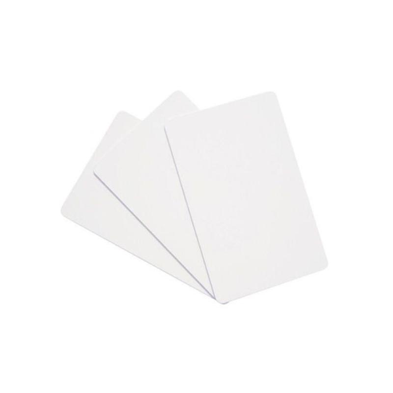 YGS Carte Mifare S70 Data Card - Carte à Puce RFID 13.56MHz - Mémoire 4Ko - Contrôle d'Accès & Stockage Données - Format ISO PVC Blanc Imprimable - Badge Sécurisé Pro