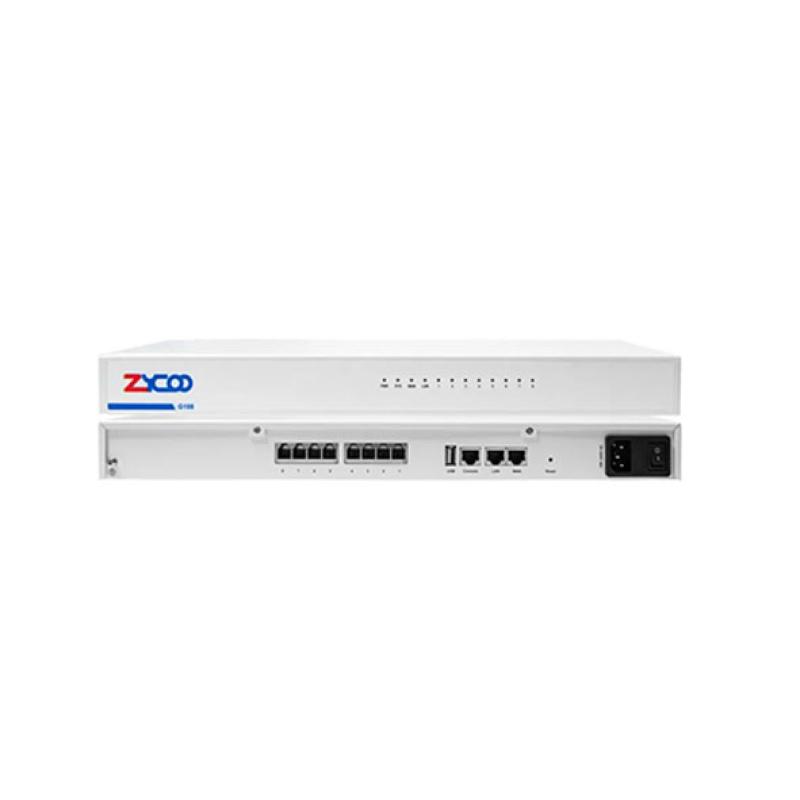 ZYCOO CooVox-G108 - Passerelle VoIP 8 Ports FXO - Gateway Analogique vers SIP - 8 Lignes RTC Simultanées - 2 Ports Ethernet - Passerelle Téléphonique IP Entrepris