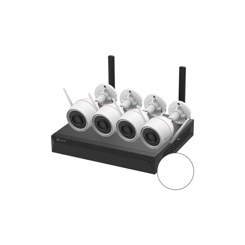 EZVIZ CS-BW3844 (3MP) - kit de 4 caméra sans fil 3MP avec NVR 4 canaux - 4 autres caméras EZVIZ peuvent être rajoutées