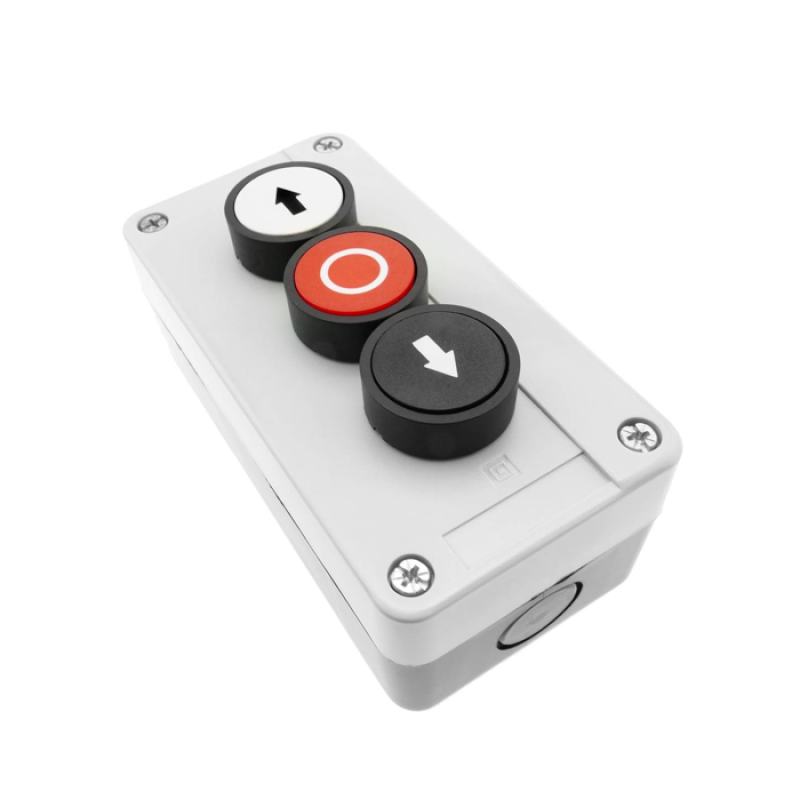 Bouton Poussoir 3 Touche (Open - Stop - Close )