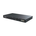 Yeastar S100 - Autocommutateur - Serveur VoIP - IPBX - pour 100 Utilisateurs (200 avec extension), 30 Appels Simultanés (60 avec extension), 16 Ports FXS/FXO/BRI, 6 Canaux GSM/3G/4G, 4 Emplacements pour Modules (Modules vendus séparément)