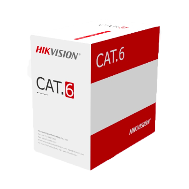 HIKVISION DS-1LN6U-W/CCA - CAT6 UTP 305 m Cable Réseau