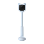 EZVIZ BM1 - Babyphone alimenté par batterie avec technologie d’intelligence artificielle, Lecture automatique d’une musique apaisante/ Détection des pleurs / Alertes hors du berceau / Entendez et parlez à votre enfant