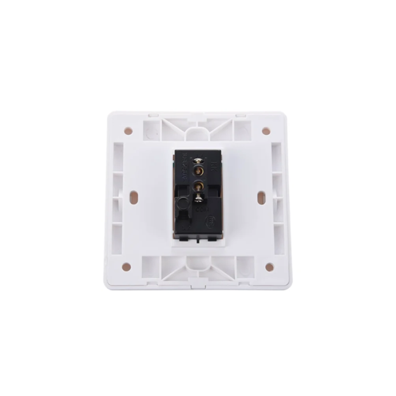 Bouton Poussoir Apparent - Blanc - Modèle K8 - Panneau de Bouton-Poussoir de Fermeture de Porte électrique