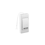 Bouton Poussoir Apparent - Blanc - Modèle K1 - Panneau de bouton de déclenchement de sortie pour porte électrique Blanc