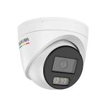 Hikvision DS-2CD1347G3H-LIU 4MP (2K) - Caméra Dome IP - Smart Hybrid Light : Vision Nocturne Couleur & IR - Objectif 2.8mm (104°) - Micro Intégré - IA Détection Humains/Véhicules - Étanche IP67 - Vidéosurveillance Extérieure Haute Définition